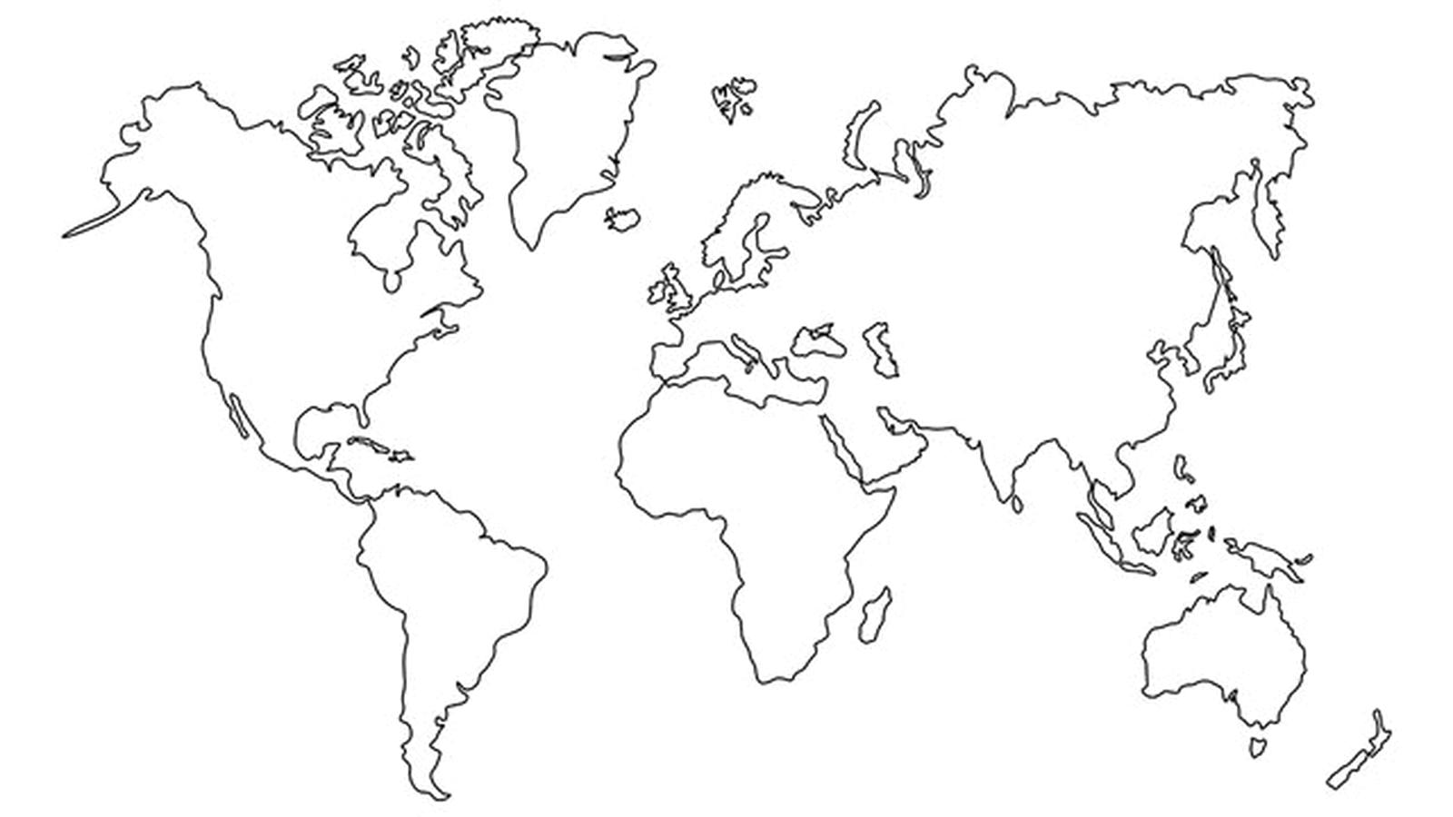 World map of the Memory Lane network